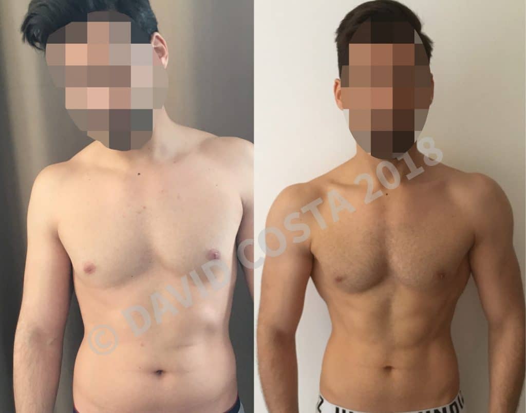 Témoignage coaching musculation personnalisé : évolution physique de Stephane par David Costa 1